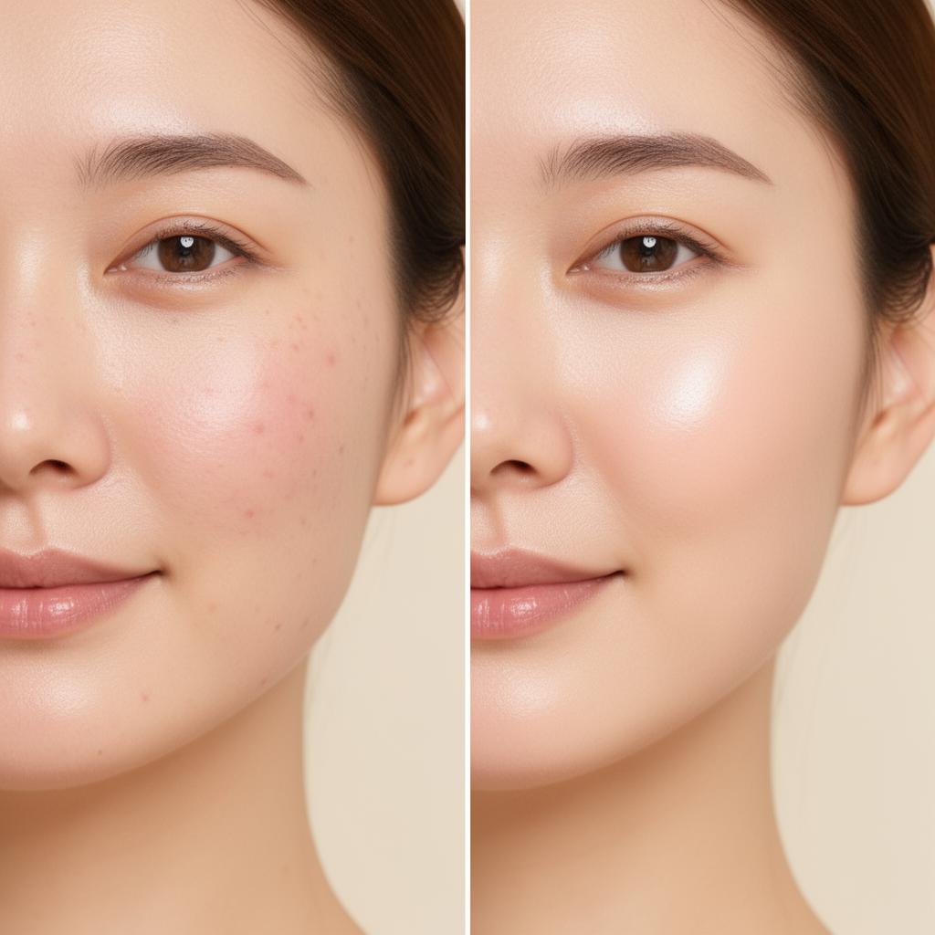 Before and after results